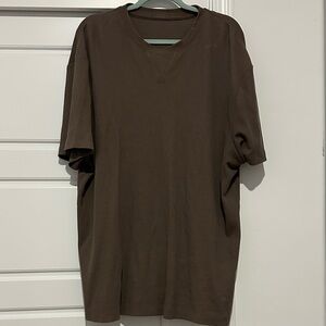 Nuuds Mocha Performance Waffle Tshirt